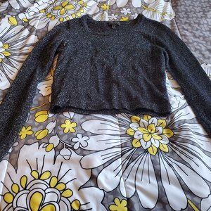 FINAL PRICE Cropped Sparkly Sweater